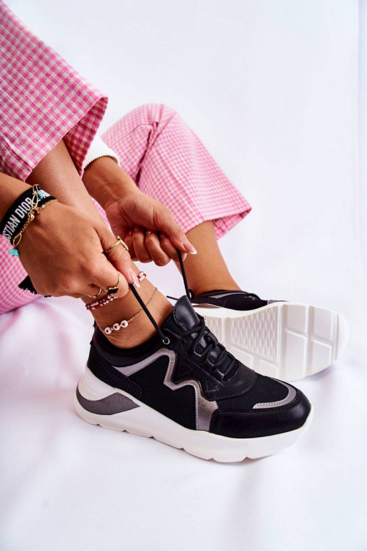Moekad Sneakers tüüpi jalanõud mustad Allie