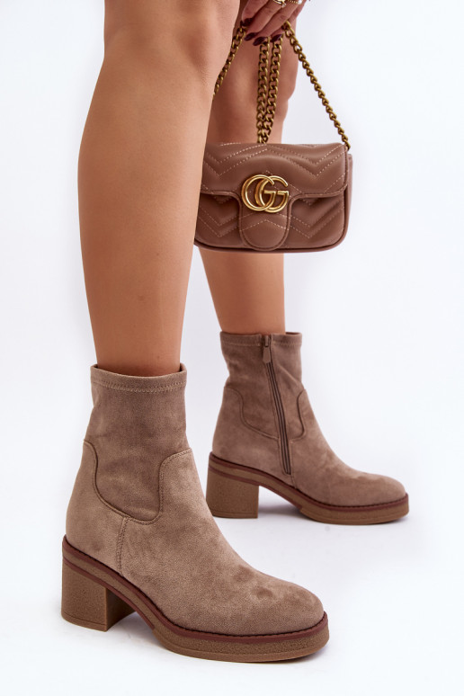 Naiste poolsaapad beeži värvi Argastis Naiste poolsaapad beeži värvi Argastis