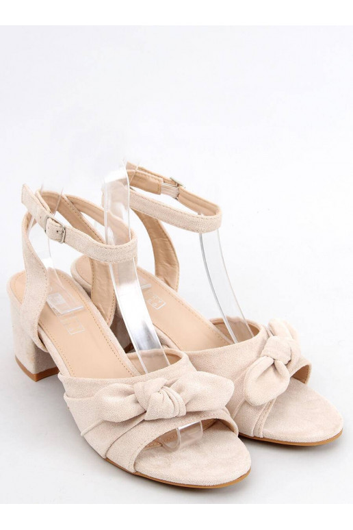 Stiilsed kõrge kontsaga sandaalid GISELLE BEIGE