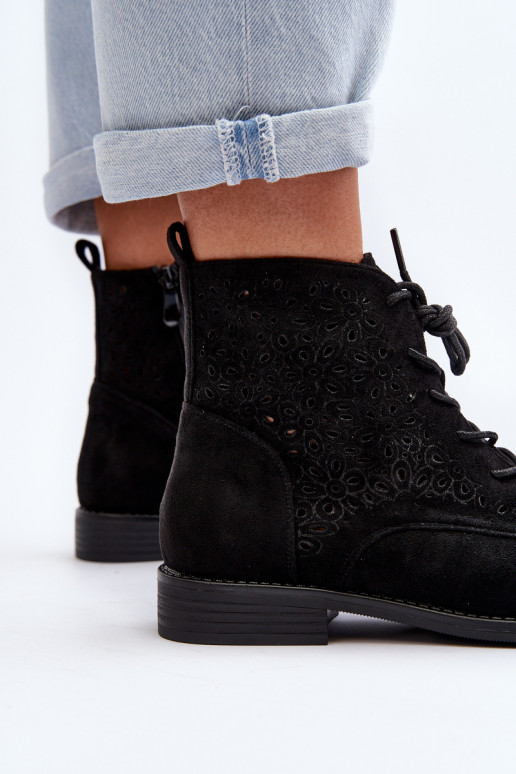 Naiste poolsaapad mustriga mustad... Naiste poolsaapad mustriga mustad...