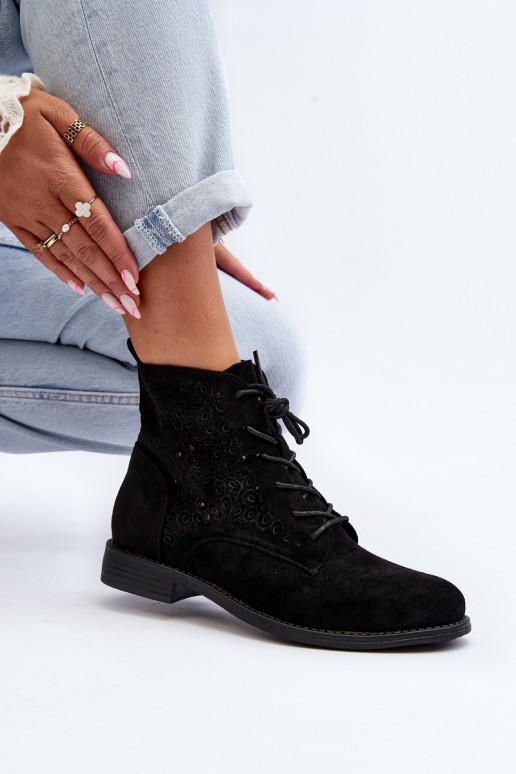 Naiste poolsaapad mustriga mustad... Naiste poolsaapad mustriga mustad...