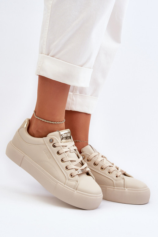 Sneakers tüüpi jalanõud Big Star beeži värvi