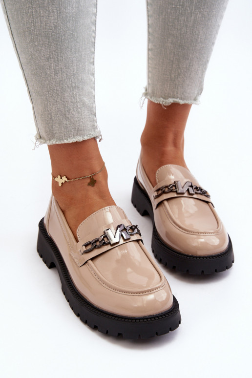 Mokassiinid Laque   laiade nööridega... Mokassiinid Laque   laiade nööridega...