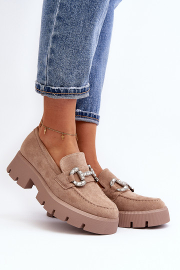 Mokassiinid kaunistustega...