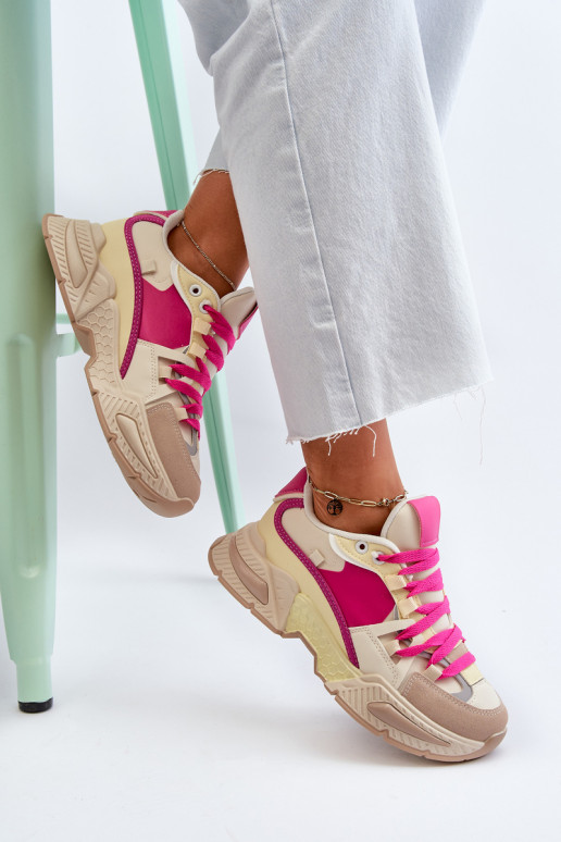 Snekersy    tumeroosad värvi Peonema Snekersy    tumeroosad värvi Peonema