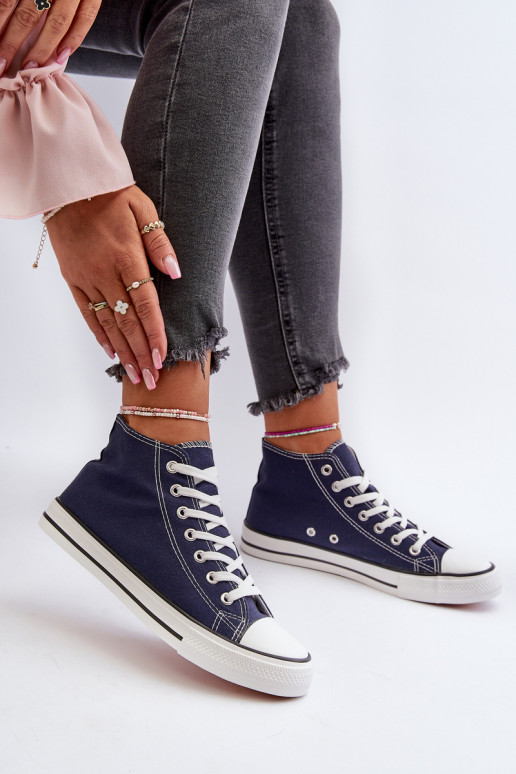 Naiste saapad tumesinist värvi Socerio Naiste saapad tumesinist värvi Socerio