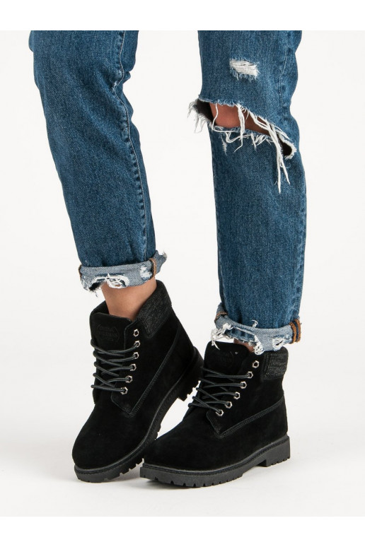 Mustad saapad naturaalsest BAT_37211B