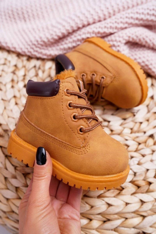 Laste jalanõud pruunid värvi