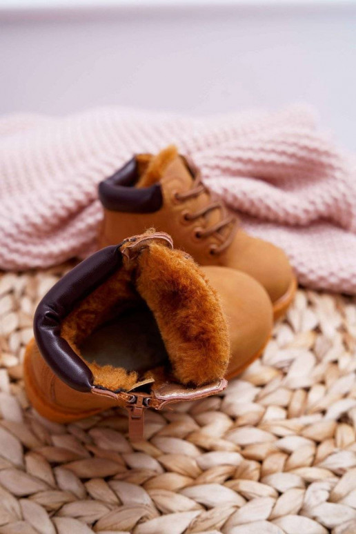 Laste jalanõud pruunid värvi