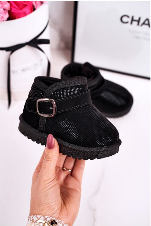 Musta värvi laste lumesaapad Musta värvi laste lumesaapad