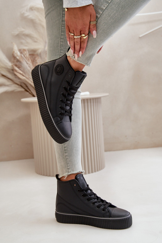 Pealiste omad voodriga vabaaja jalanõud eko-nahast Big Star OO274790 msuud