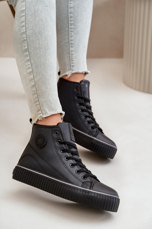 Pealiste omad voodriga vabaaja jalanõud eko-nahast Big Star OO274790 msuud