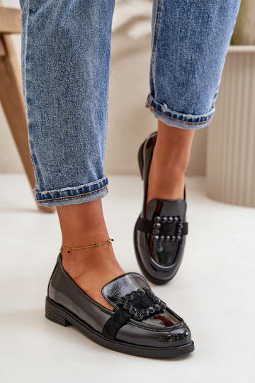 Lakitud mokassiinid Pealiste omad kaunistustega msuud Vinceza 58389