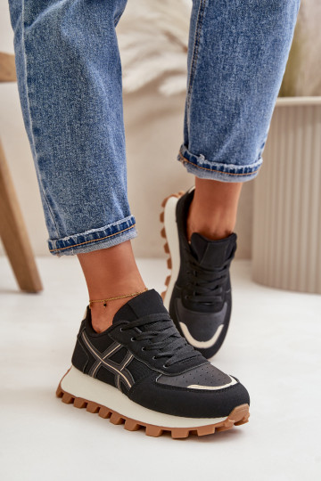 Sneakers tüüpi jalanõud spordijalatsid Pealiste omad nööritavad platvormiga msuud Mialunae 2