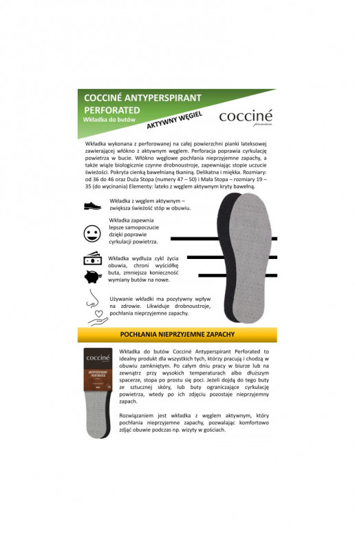 Coccine  Aktiivsöega sisetükid