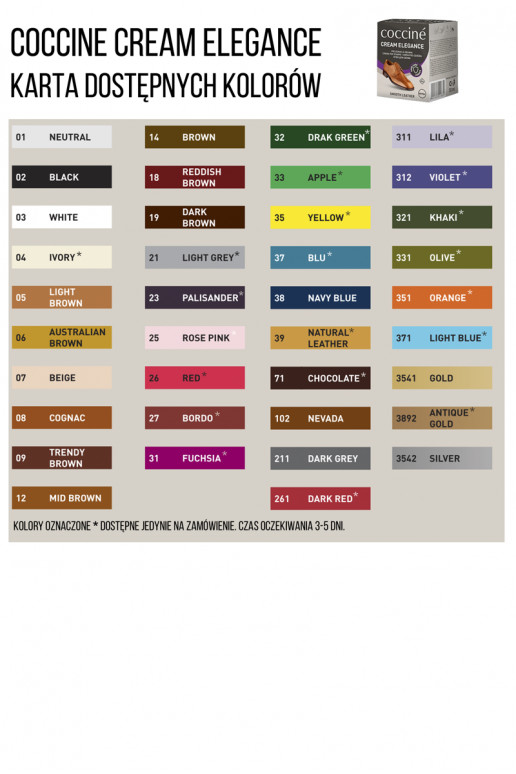 Coccine Cream vahapasta nahale Coccine Cream vahapasta nahale