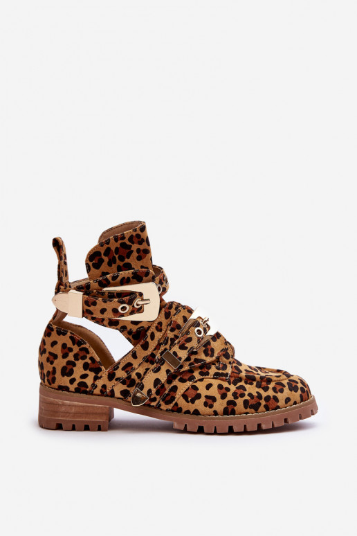 Lu Boo Seemisnahast kingad leopardimustriga Rock Girl