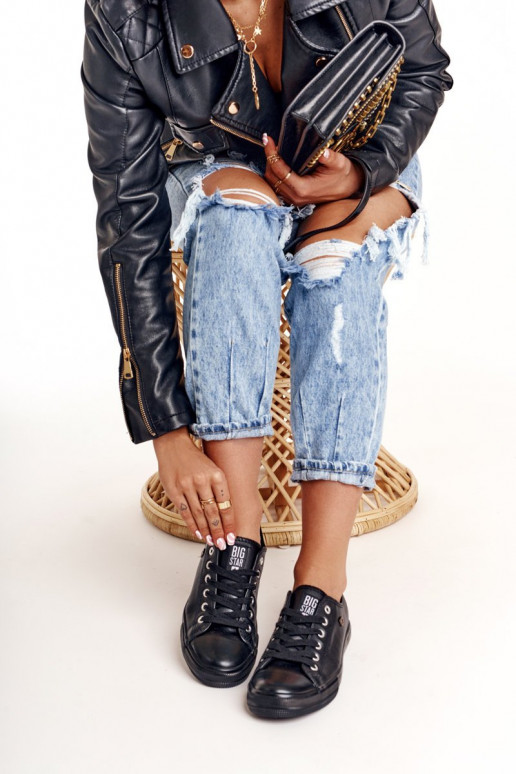 Naiste vabaajajalatsid Big Star mustad V274871 Naiste vabaajajalatsid Big Star mustad V274871