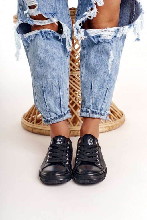 Naiste vabaajajalatsid Big Star mustad V274871 Naiste vabaajajalatsid Big Star mustad V274871