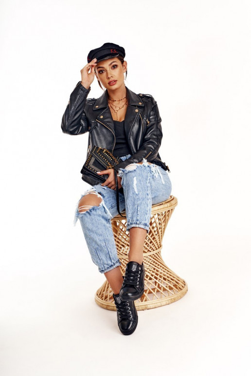 Naiste vabaajajalatsid Big Star mustad V274871 Naiste vabaajajalatsid Big Star mustad V274871