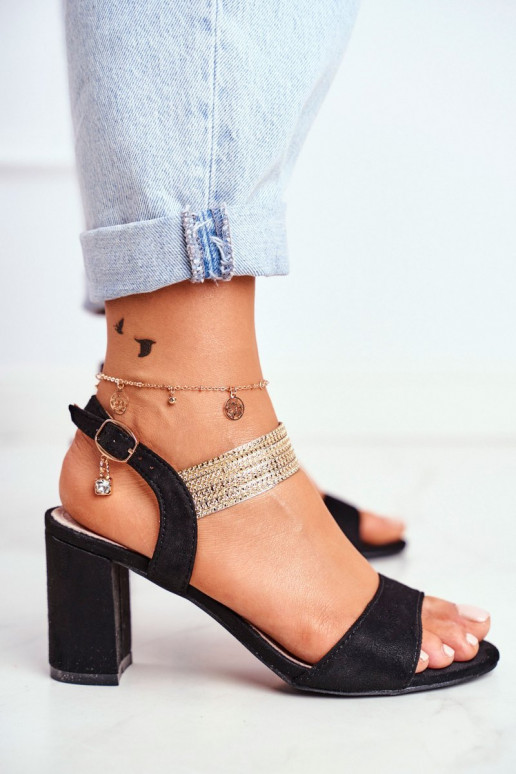 Naistesandaalid mustad Enjoy Naistesandaalid mustad Enjoy