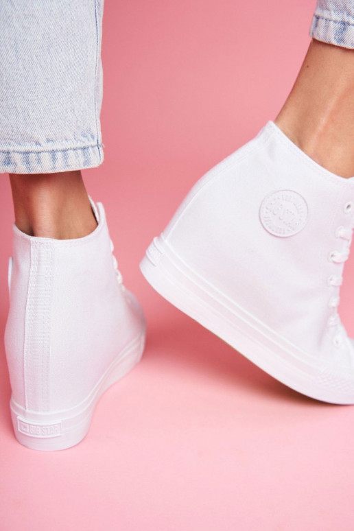 Sneakers tüüpi jalanõud   Big Star valget värvi FF274A192