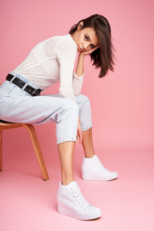 Sneakers tüüpi jalanõud   Big Star valget värvi FF274A192