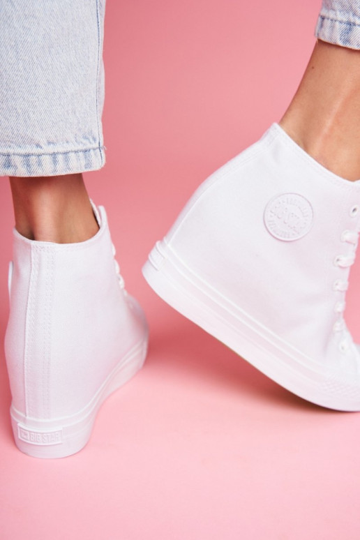 Sneakers tüüpi jalanõud   Big Star valget värvi FF274A192