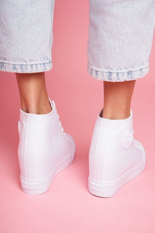 Sneakers tüüpi jalanõud   Big Star valget värvi FF274A192