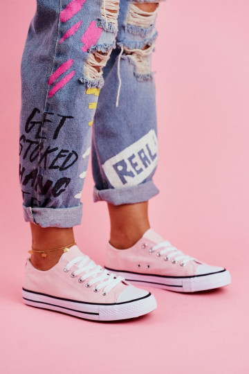 Klassikalise mudeli vabaaja jalanõud Tumeroosad värvi