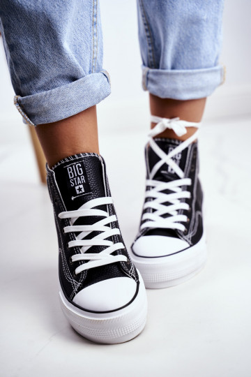 naiste saapad Big Star mustad GG274012 2