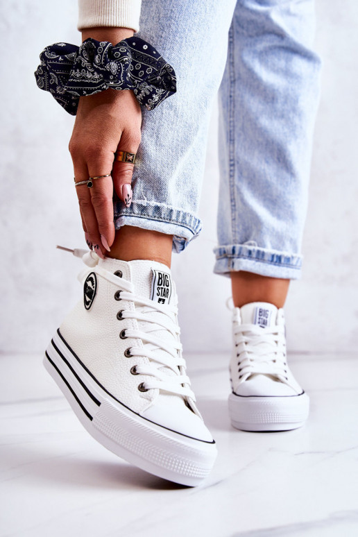 naiste saapad Big Star valget värvi GG274013