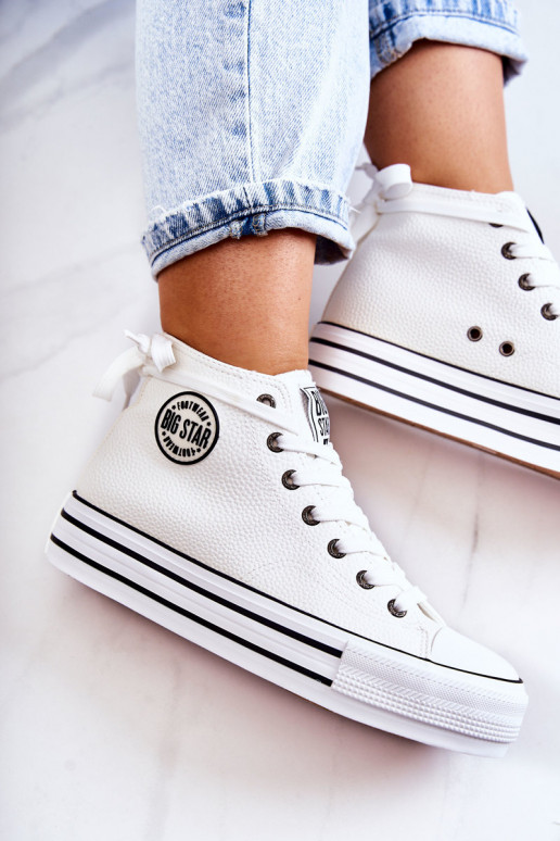 naiste saapad Big Star valget värvi GG274013