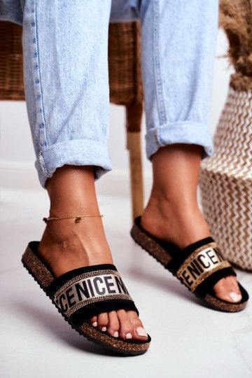 Sussid  säravate kristallidega -Kuldset värvi Be Nice 2