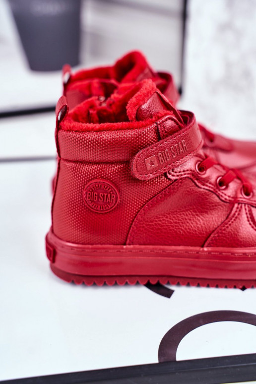 Laste jalanõud voodriga Sportliku stiiliga jalanõud Big Star GG374042 runased