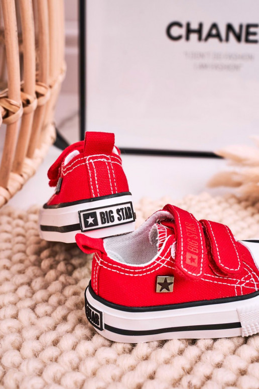 Laste vabaajajalatsid krõpsudega kinnitatav BIG STAR HH374202 runased Laste vabaajajalatsid krõpsudega kinnitatav BIG STAR HH374202 runased