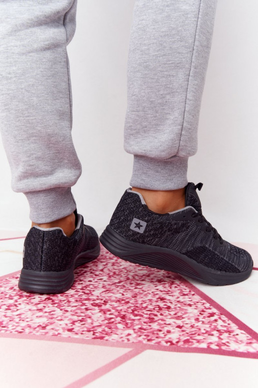 Sportliku stiiliga jalanõud Comfort Foam mustad Long Distance Sportliku stiiliga jalanõud Comfort Foam mustad Long Distance