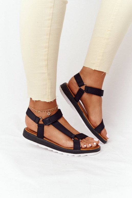 Naistesandaalid  mustad Stranger