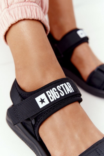 Sportliku stiiliga sandaalid Big Star HH274A024 mustad 2