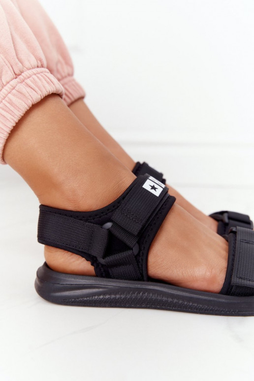 Sportliku stiiliga sandaalid Big Star HH274A024 mustad