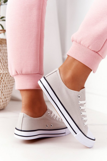 Klassikalise mudeli vabaaja jalanõud Halli värvi 2