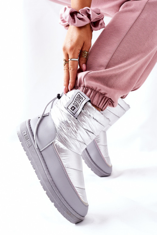 nööpidega lumesaapad Big Star II274118 Hõbedat värvi nööpidega lumesaapad Big Star II274118 Hõbedat värvi