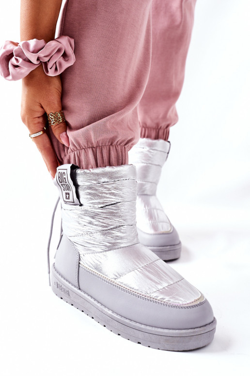 nööpidega lumesaapad Big Star II274118 Hõbedat värvi nööpidega lumesaapad Big Star II274118 Hõbedat värvi