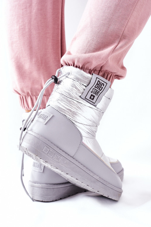 nööpidega lumesaapad Big Star II274118 Hõbedat värvi nööpidega lumesaapad Big Star II274118 Hõbedat värvi