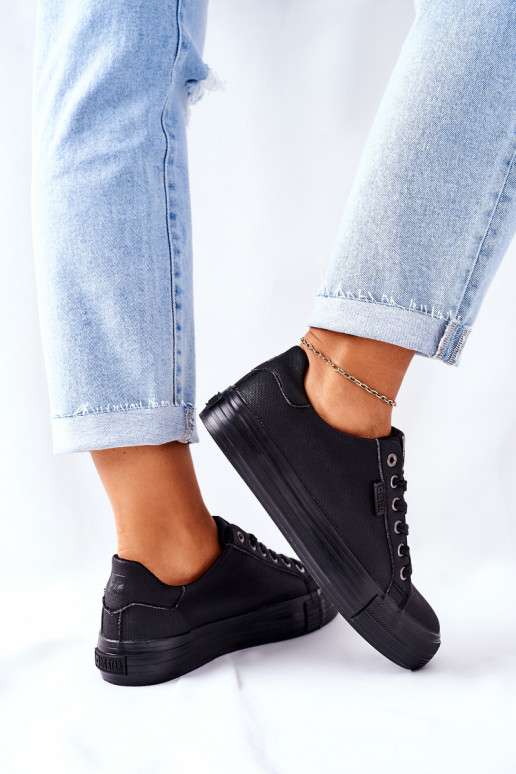 Naistesaapad platvormiga BIG STAR II274345 mustad Naistesaapad platvormiga BIG STAR II274345 mustad