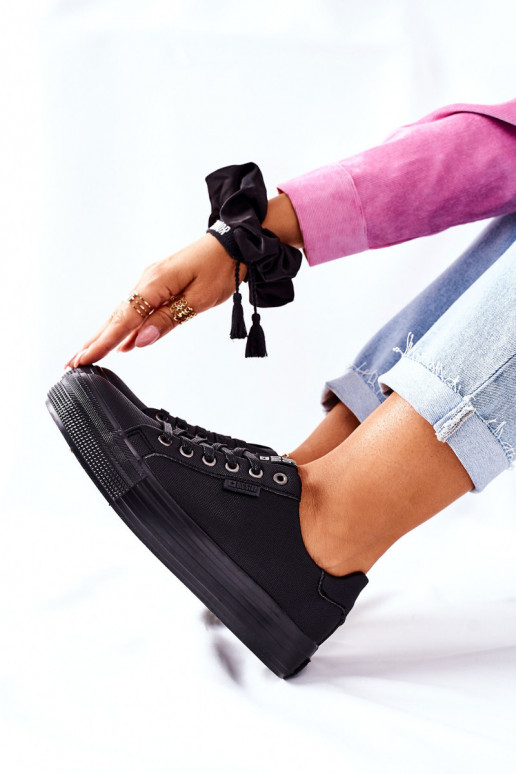 Naistesaapad platvormiga BIG STAR II274345 mustad Naistesaapad platvormiga BIG STAR II274345 mustad