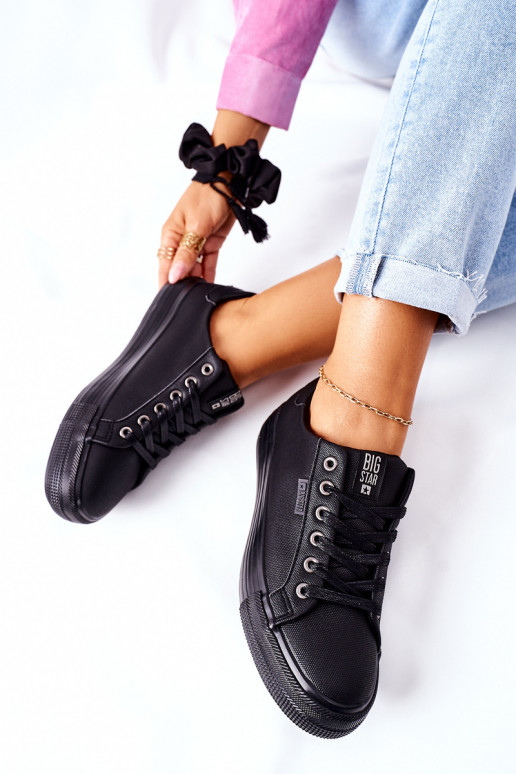 Naistesaapad platvormiga BIG STAR II274345 mustad Naistesaapad platvormiga BIG STAR II274345 mustad