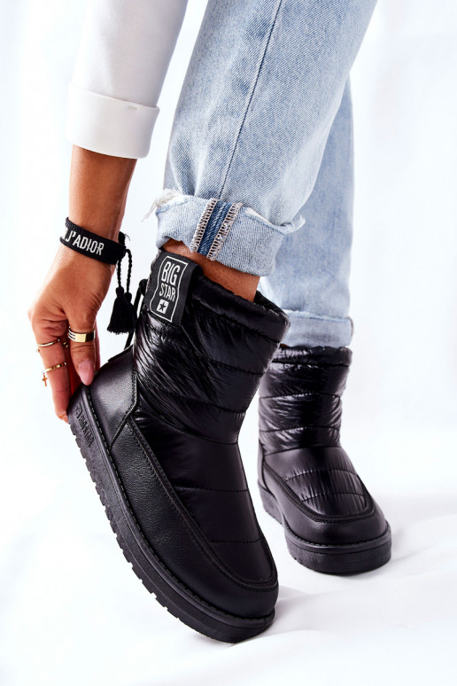 nööpidega lumesaapad Big Star II274120 mustad nööpidega lumesaapad Big Star II274120 mustad