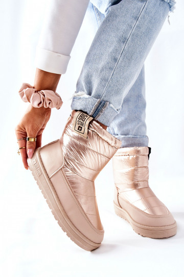 nööpidega lumesaapad Big Star II274121 beeži värvi 2