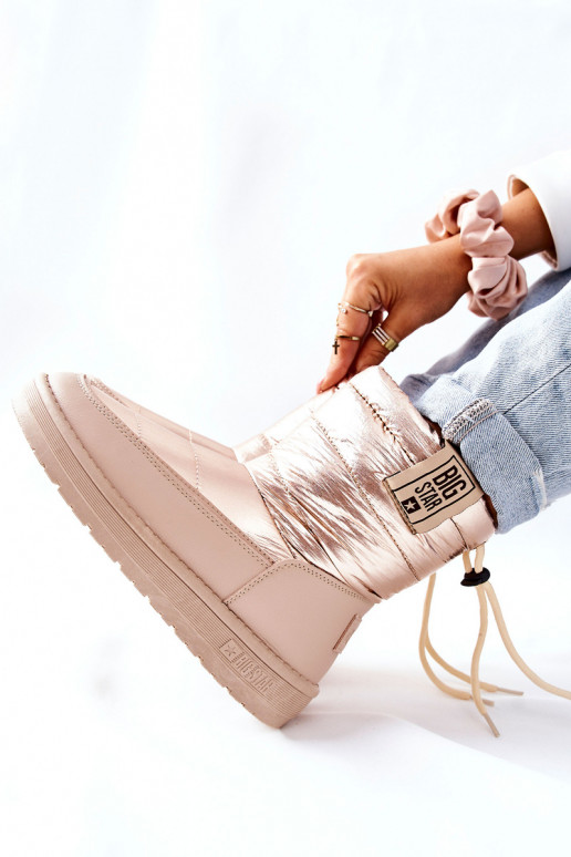 nööpidega lumesaapad Big Star II274121 beeži värvi nööpidega lumesaapad Big Star II274121 beeži värvi